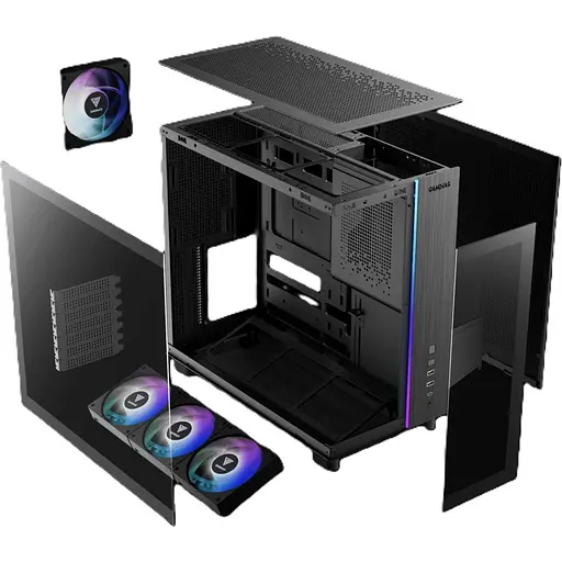 Корпус GAMDIAS ATLAS M4 Без БЖ Black (4711514503791) - фото 9