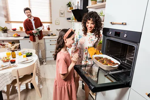 Духова шафа електрична Hansa BOES684001 чорний - фото 4