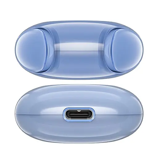 Навушники ACEFAST T9 Crystal (Air) color bluetooth earbuds Glacier Blue - фото 5