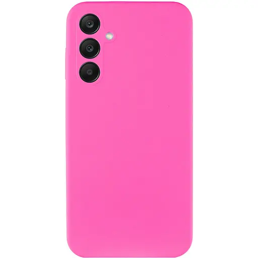 Чохол Silicone Cover Lakshmi Full Camera (AAA) для Samsung Galaxy S25+ Рожевий / Barbie Pink - фото 2