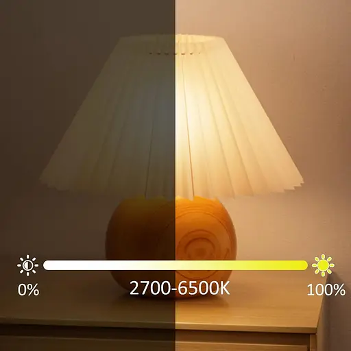 Світлодіодна лампа Bestview RGB лампочки з дистанційним керуванням, RGBW Warm White 5W E27 Screw Base, Mood - фото 7