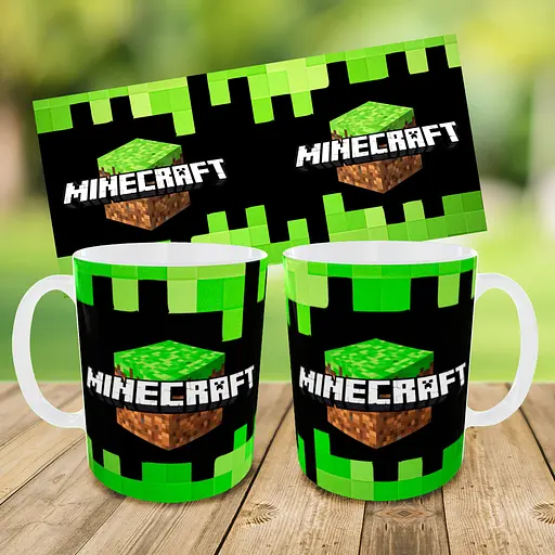 Набор: Сумка-бананка+ Кружка майнкрафт "Minecraft" детская с принтом (00250) - фото 3