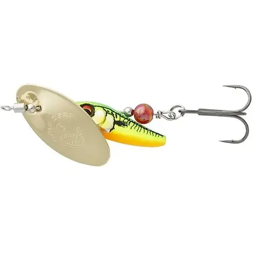Блешня Savage Gear Sticklebait Spinner #1 4.5g Бежевий/Жовтий (1013-1854.44.68)