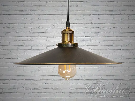 Довершений, чудовий світильник-підвіс в стилі Лофт, під лампу Едісона - фото 1