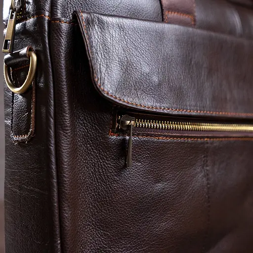 Сумка чоловіча під ноутбук Vintage 40х31х6,5 см sum0028932 - фото 9