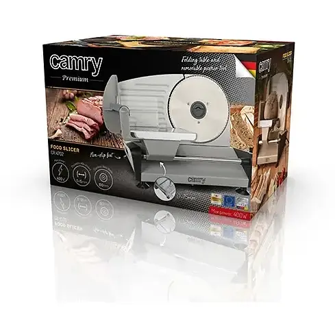 Скиборка Camry CR 4702 слайсер 400 Вт хлеборезка - фото 5