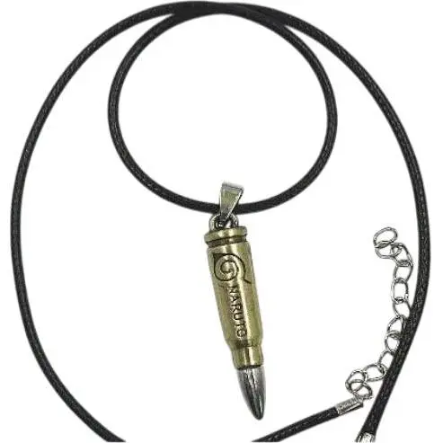 Кулон у вигляді кулі з написом Naruto і знаком Конохи з аніме Наруто NА 27.09 - фото 1