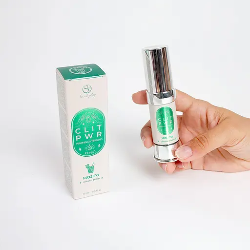 Бальзам для клітора з вібрацією Secret Play Clit Pwr мохіто, 15 мл - фото 3