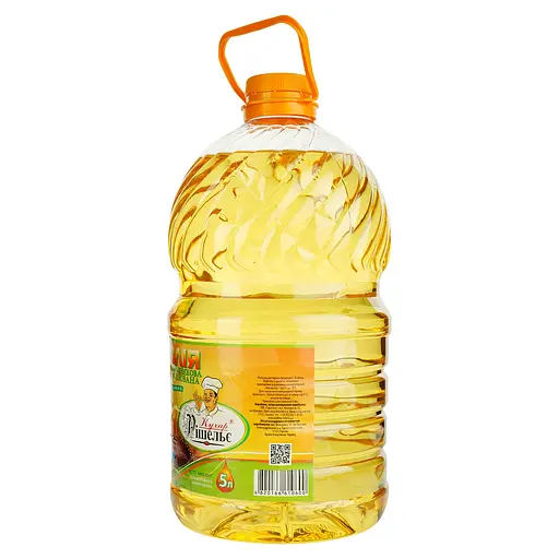Уцінка. Олія соняшникова Кухар Рішельє рафінована 5 л - фото 2