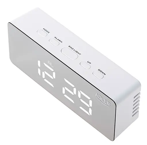 Будильник со светодиодным зеркальным дисплеем на USB Adler AD 1189 - фото 3