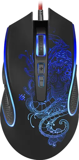 Миша Defender Venom GM-640L RGB Black (52640)