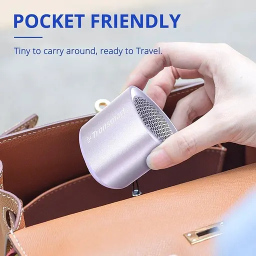 Портативна акустика Tronsmart Nimo Mini Speaker Purple - фото 6