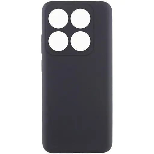 Чехол Silicone Cover Lakshmi Full Camera AAA для Xiaomi 14T Pro Черный / Black