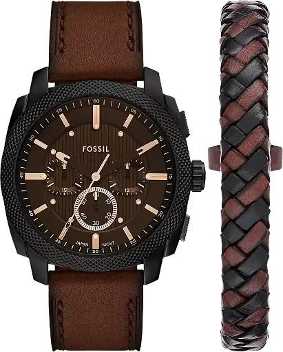 Часы Fossil Machine FS6102SET + браслет