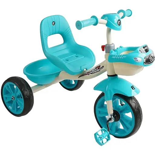 Детский трехколесный велосипед Best Trike BS-60985 со светом и голубой музыкой