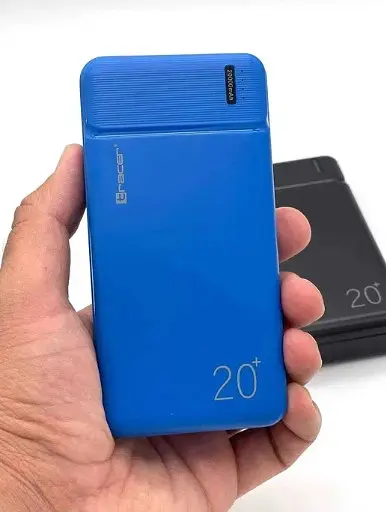 Зовнішній акумулятор Power bank Tracer 20000mAh 5V-2A 2USB + micro type-C - фото 6