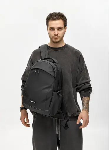 Чоловічий рюкзак Sambag Zard Neo чорний 43 х 27 х 13 см (11811148m) - фото 3