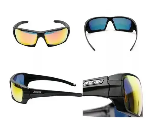 Баллистические защитные очки ESS Rollbar Ballistic 26-0 (4 линзы) - фото 5