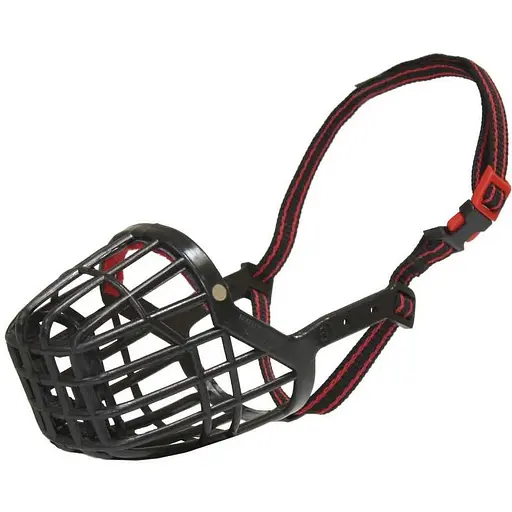 Намордник Croci пластиковый №6 для бигль, колли, кокер спаниель 60х6.5х10 см