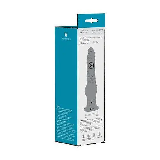 Реалістичний вібратор Me You Us Mounty 5 20 см фіолетовий - фото 3