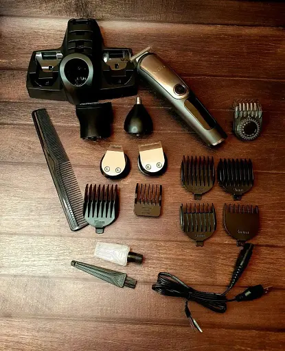 Мужской набор для стрижки VGR V-105 (5 в 1) - фото 2