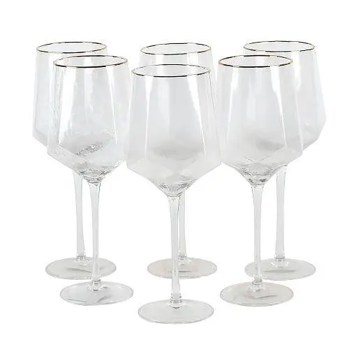 Бокал для вина "Crysta" 550 мл. Бокал прозрачный для вина [MD] - фото 2