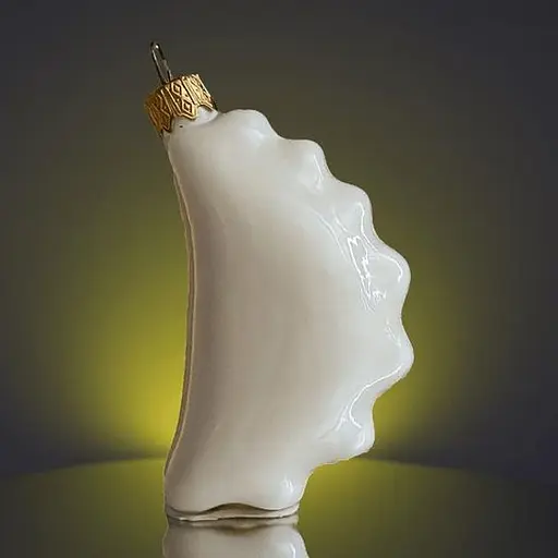 Набір ялинкових прикрас Різдвяні історії Вишня на 2 вареника скло (4820001248661) - фото 3