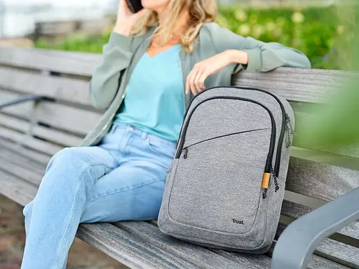 Рюкзак Trust Avana 16" Eco Grey - фото 2
