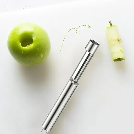 Нож для удаления сердцевин с картофеля и яблок из нержавеющей стали, Kitchen Master 86785 - фото 7