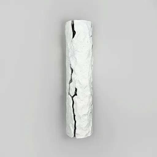 Настінний світильник Line F з імітацією текстури каменю 39х9 см білий Арт. 2087-90*385 LED 3000-6000K WHITE - фото 3