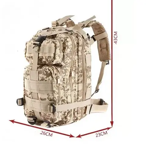 Тактический рюкзак 28 л + система Molle + такань Oxford (Пиксель) - фото 2
