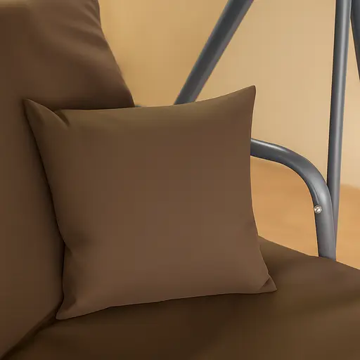 Гойдалка Leobro з подушками на 3 особи Brown - фото 4