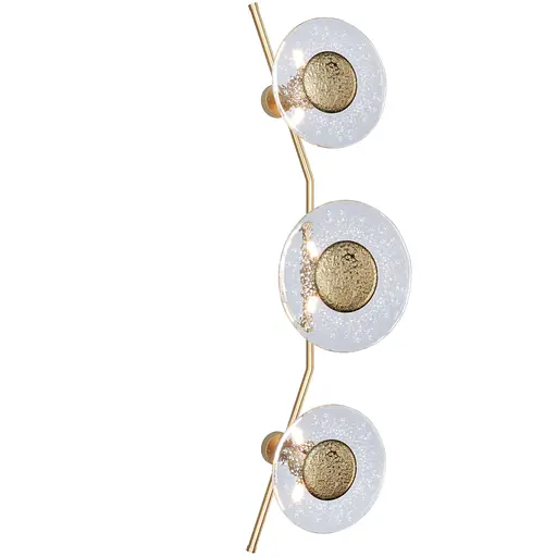 Настенное бра Sprinkled Glass 3 PikArt арт. 26889 - фото 1