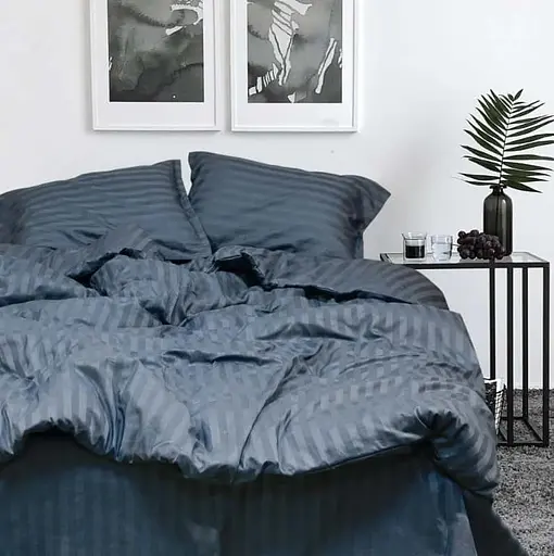 Комплект постельного белья Tiare семейный сатин страйп 67 67-sm