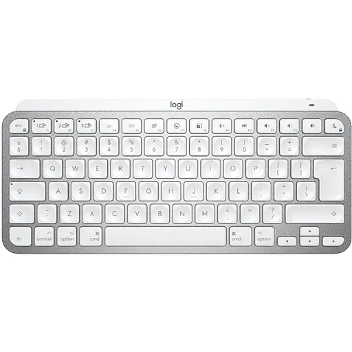 Клавіатура Logitech MX Keys Mini For Mac Wireless Illuminated Pale 920-010526 Grey (68419)