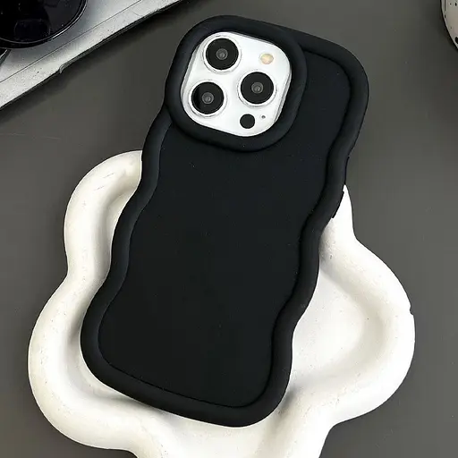 Чохол Epik TPU Ripple для Apple iPhone 12 Pro/12, 6.1 Black - фото 2