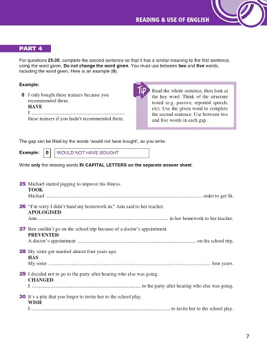 FCE for Schools Practice Tests 2. Student's Book - фото 7