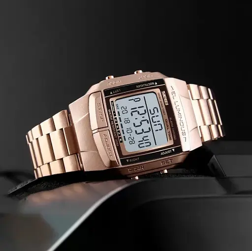 Спортивний годинник Skmei Illuminator Рожевий - фото 9