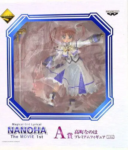 Фигурка Banpresto Лирковая волшебница Наноха Наноха Такамачи Nanoha Takamchi 21 см WST MSLN NT - фото 7