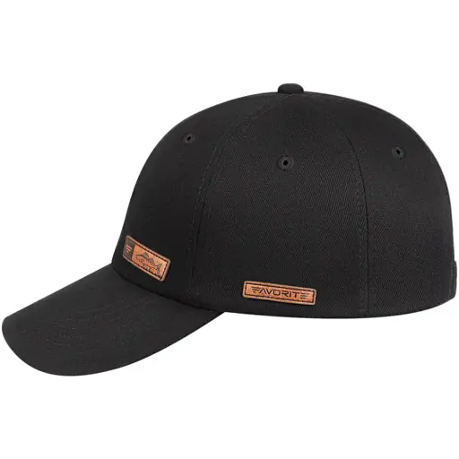 Кепка Favorite Leather Pike 58 Black - фото 3