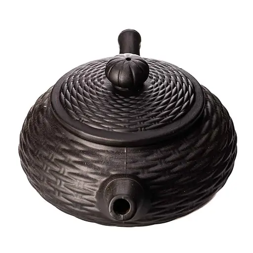 Иссинский чайник Ротанг, 550 мл - Черный - фото 10