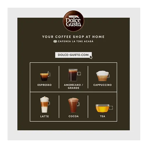 Уценка. Кофе в капсулах NESCAFE Dolce Gusto Espresso Intenso 112 г (16 шт. по 7 г) - фото 5