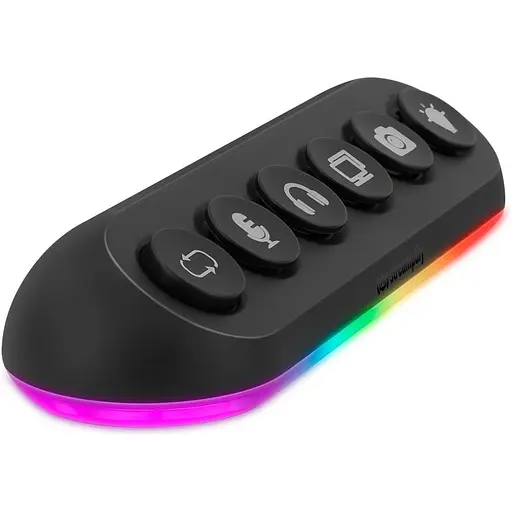 USB-Хаб Streamplify HUB DECK 5-RGB-EU-F, чорний - фото 9