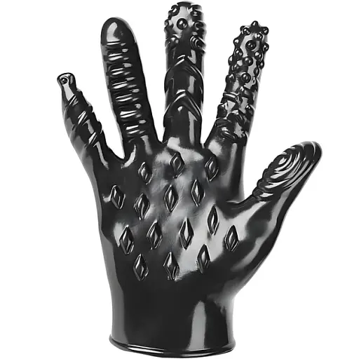 Рукавичка для фістингу I’MCUM Pleasure Hand БДСМ Чорна (IM-KVD006)