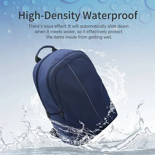 Рюкзак Tigernu T-B9017 15. 6" голубой - фото 3