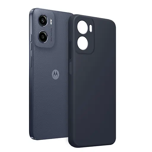 Чохол Make Motorola G05/E15 Silicone Black - фото 4