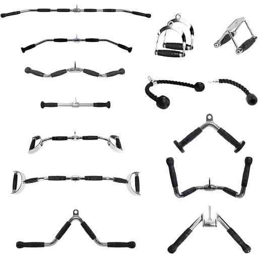 Набір ручок для тяги York Fitness (15 предметів) - фото 2