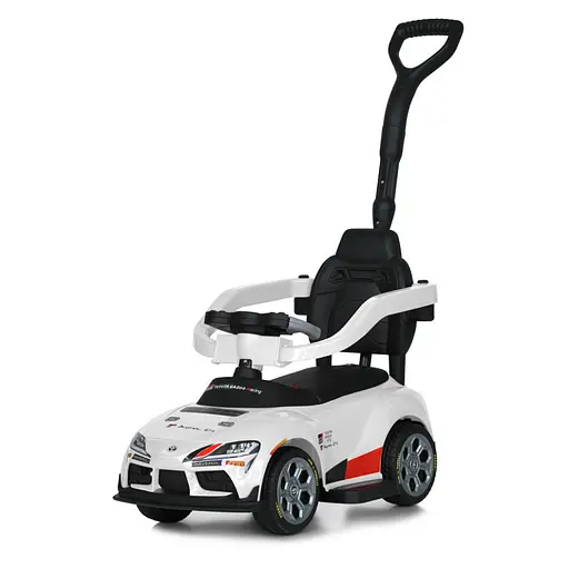 Детская каталка-толокар 2 в 1 M 6129EL-1 с родительской ручкой