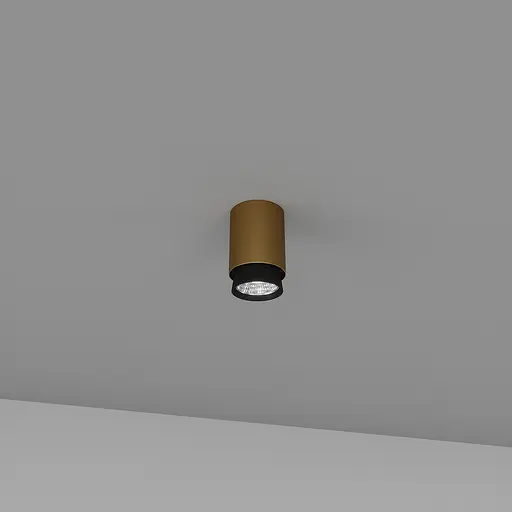 Накладной светильник Skarlat RSLC78014 15W GD+BK 3000K - фото 1