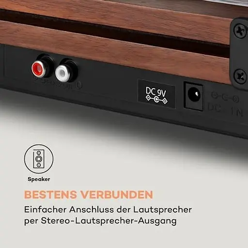 Програвач вінілу Auna TT-Play PLUS (10035272) - фото 9